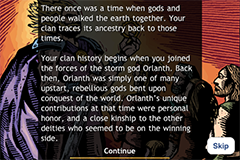 KoDP screen shot (intro)
